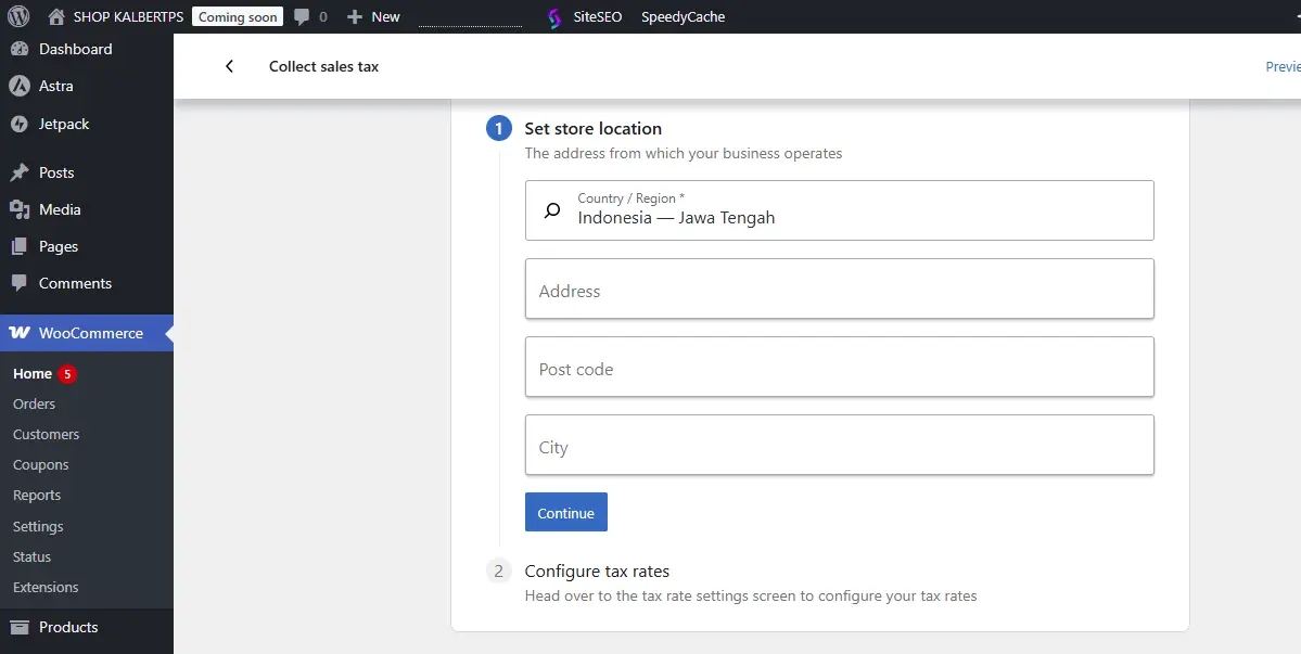 "Menambahkan produk baru di WooCommerce"